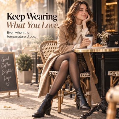 Seloria™ SheerWarm Tights - Fleece-Lined Sculpting Tights