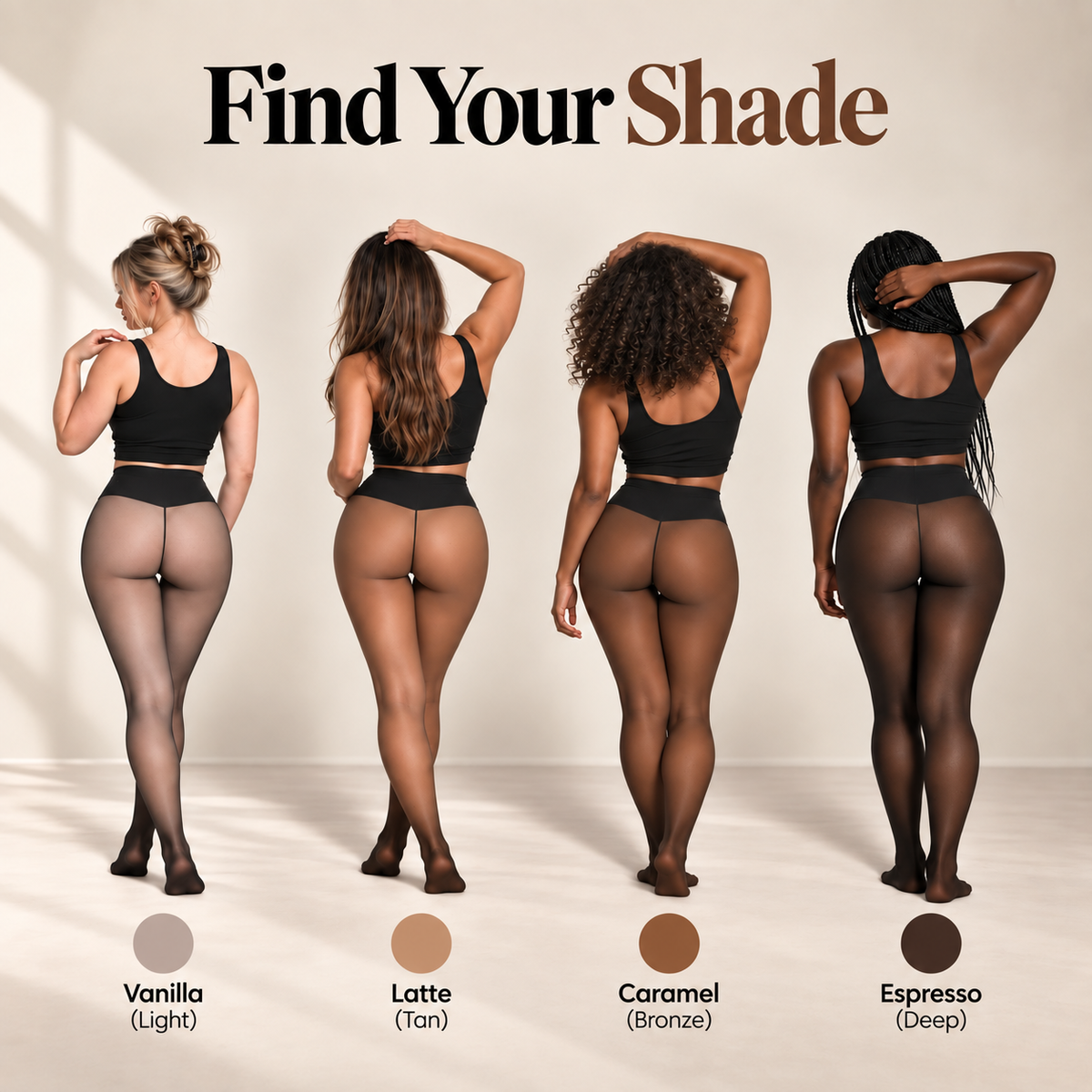 Seloria™ SheerWarm Tights - Fleece-Lined Sculpting Tights