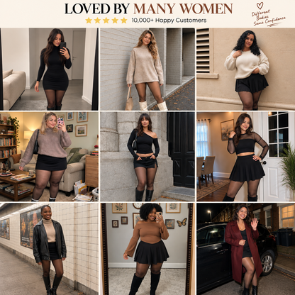 Seloria™ SheerWarm Tights - Fleece-Lined Sculpting Tights